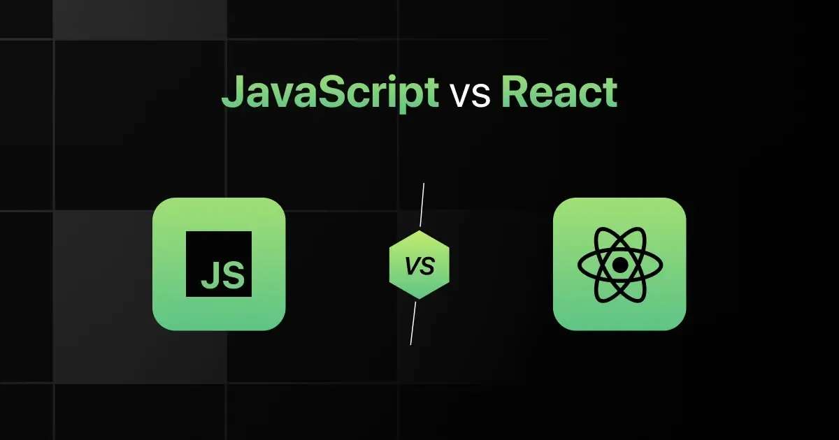 JavaScript vs React: Key Differences