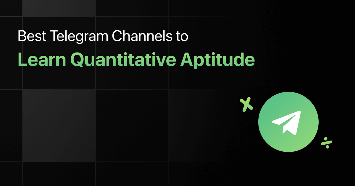 Quantitative Aptitude Cheat Sheet