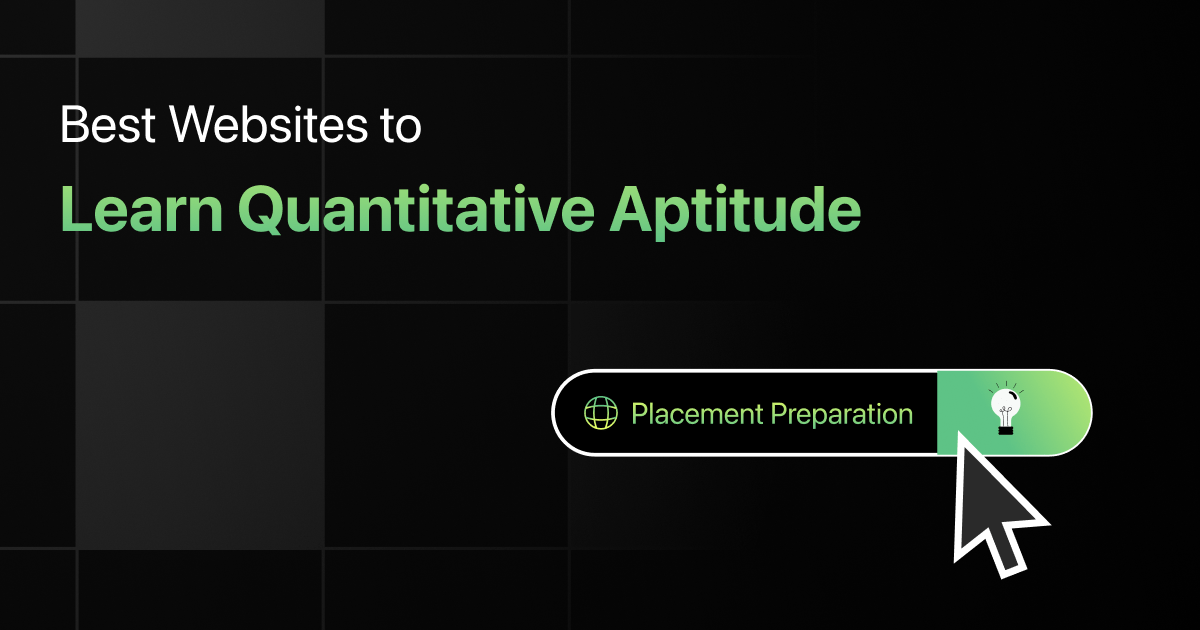 Best Websites to Learn Quantitative Aptitude