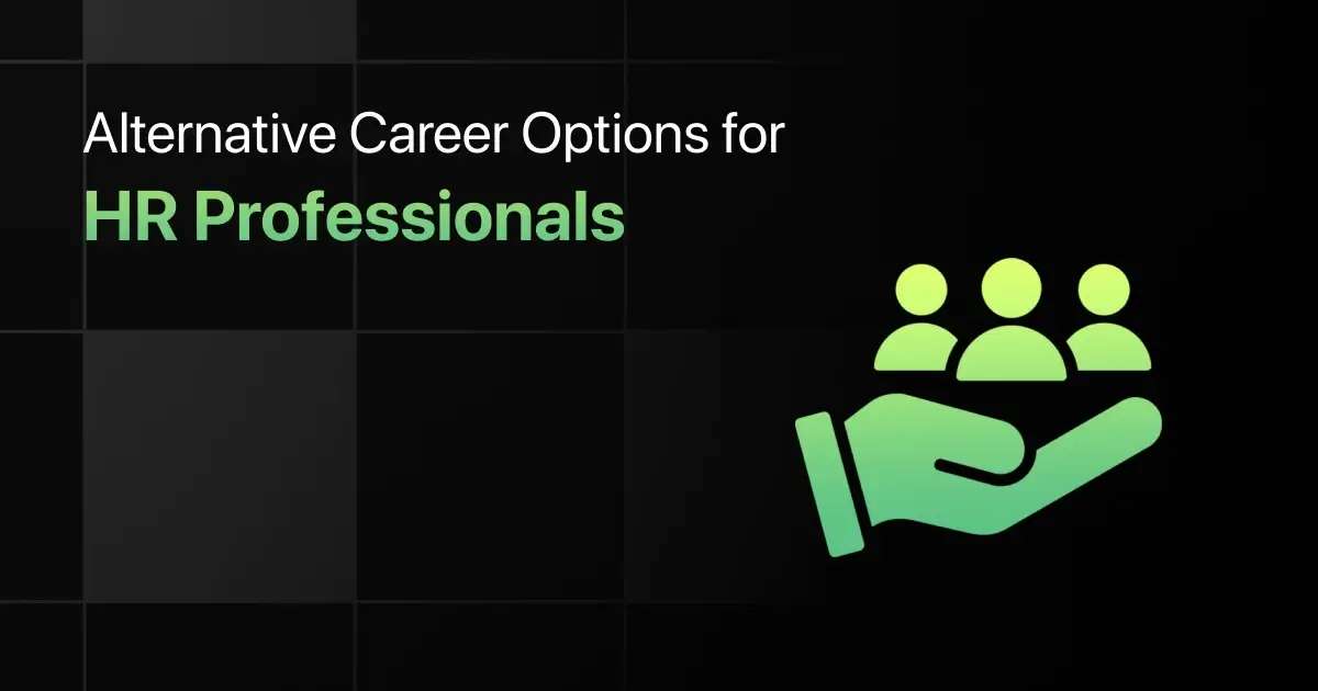 Alternative Career Options for HR Professionals