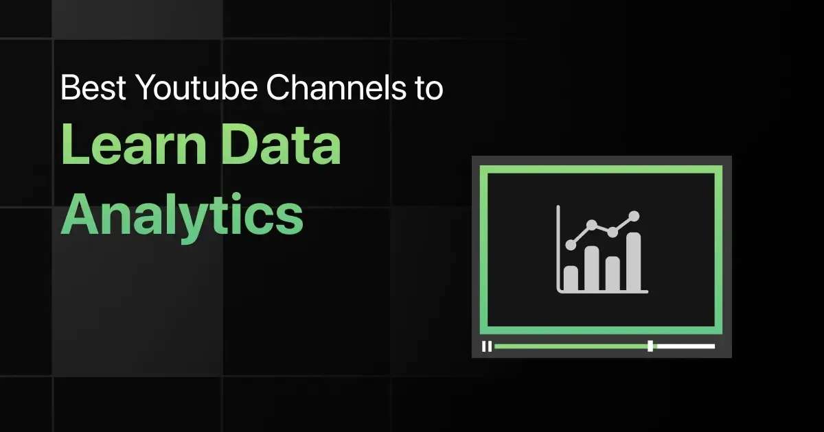 Best YouTube Channels to Learn Data Analytics