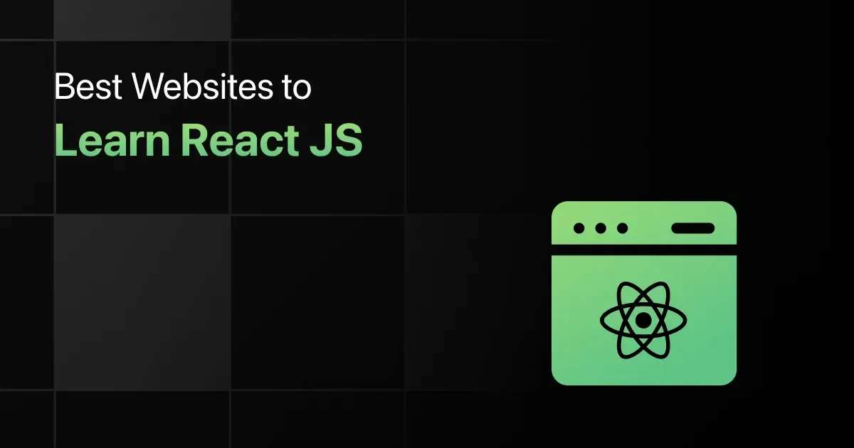 Best Websites to Learn React JS