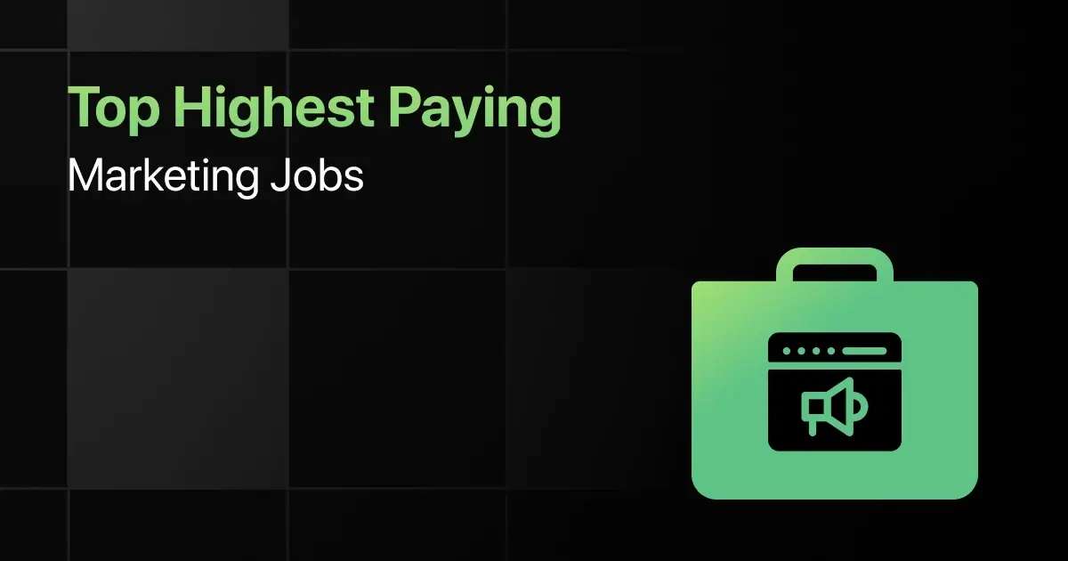 Highest Paying Marketing Jobs