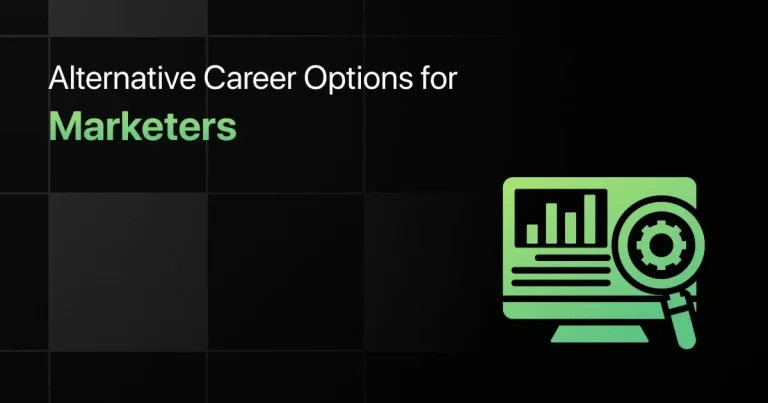 Alternative Career Options for Marketers