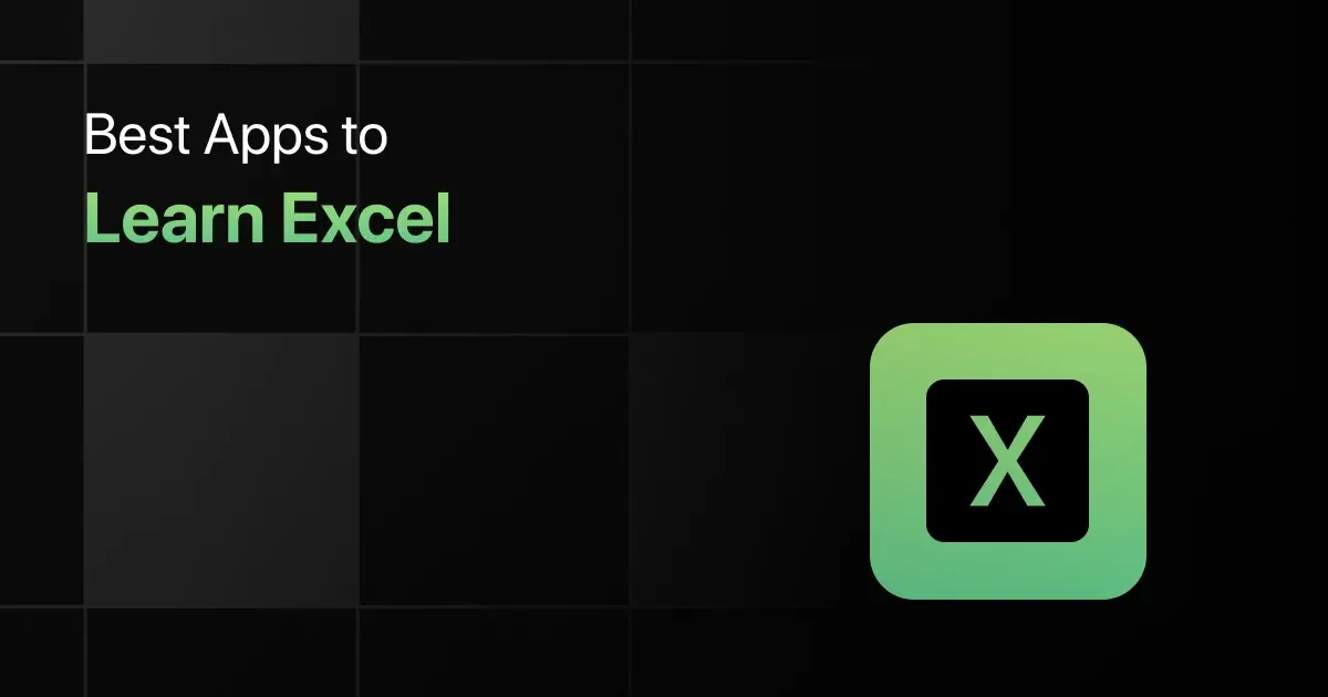 Best Apps to Learn Excel