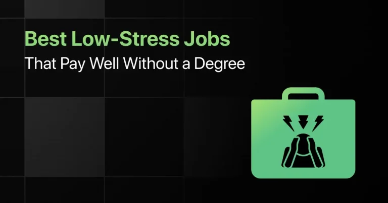 Low-Stress Jobs That Pay Well Without a Degree